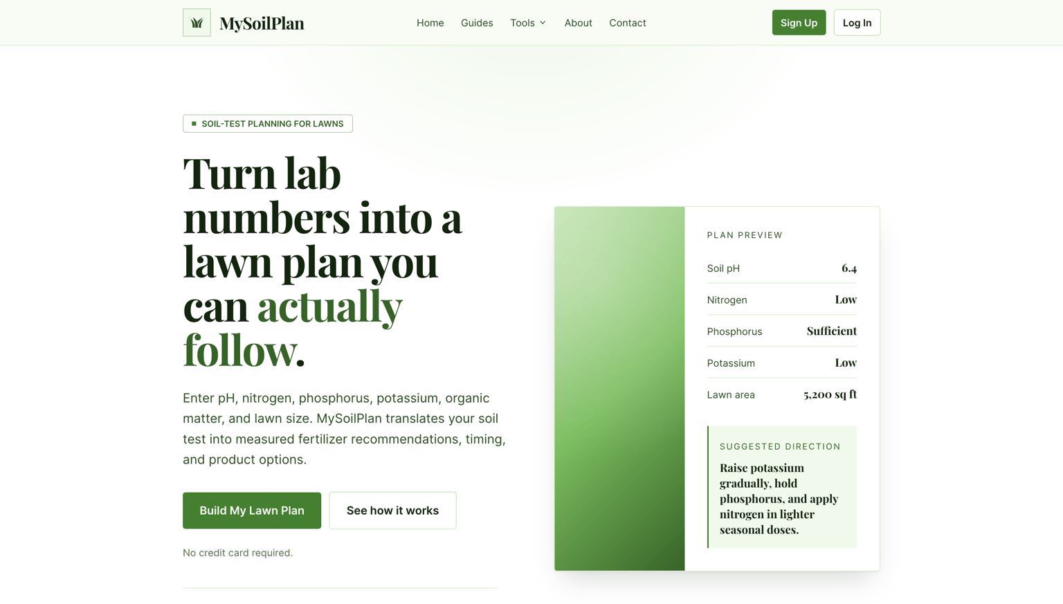 MySoilPlan.com